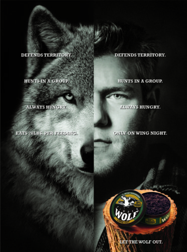 timber wolf ad,Advertising Photographers