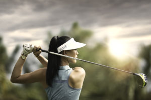 Michelle Wie golf swing