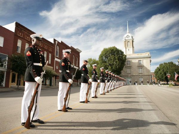 USMC Silent Drill Team Photography